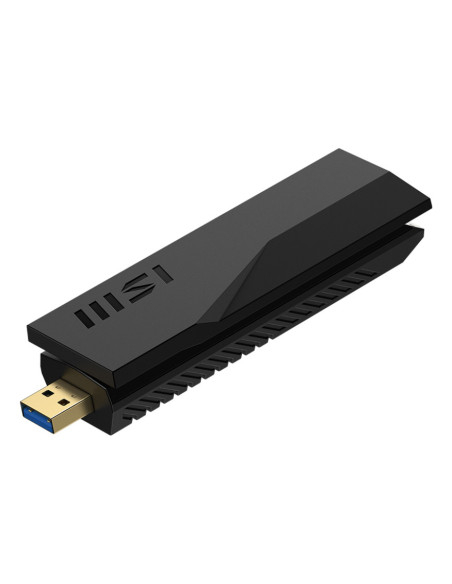 MSI BE6500 WiFi7 USB Stick - Dongle tarjeta y adaptador de interfaz USB 3.2 Gen 1 (3.1 Gen 1)