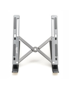 iggual Soporte portátil plegable aluminio negro 17 2