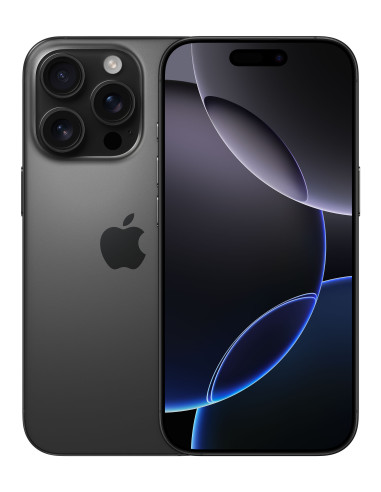 Apple iPhone 16 Pro 16 cm (6.3") SIM doble iOS 18 5G USB Tipo C 256 GB Negro