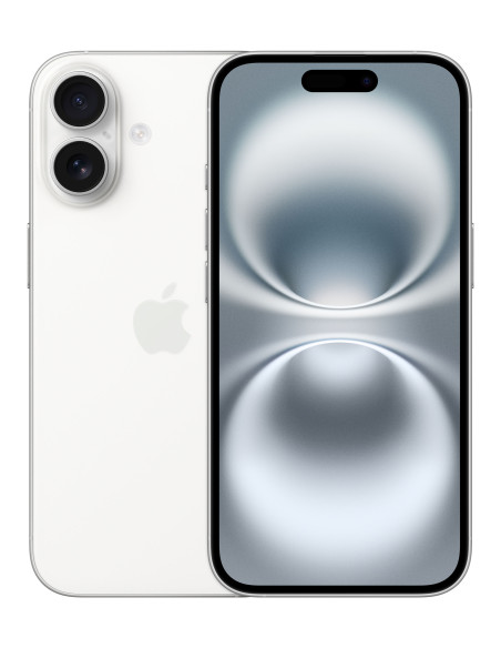 Apple iPhone 16 15,5 cm (6.1") SIM doble iOS 18 5G USB Tipo C 128 GB Blanco