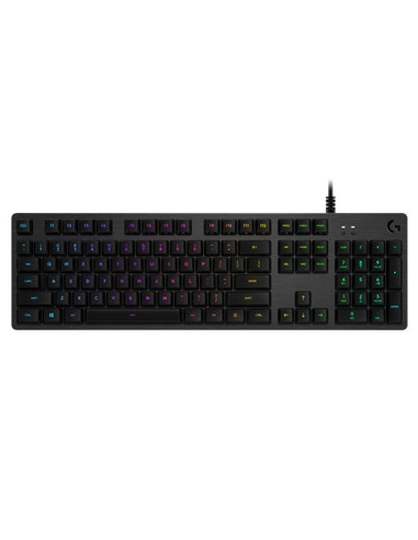 Logitech G 920-009344 teclado Juego USB QWERTY Español Carbono
