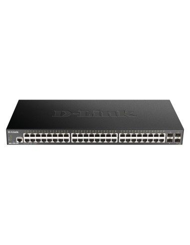 D-Link DGS-1250-52X Gestionado L3 Gigabit Ethernet (10 100 1000) Negro