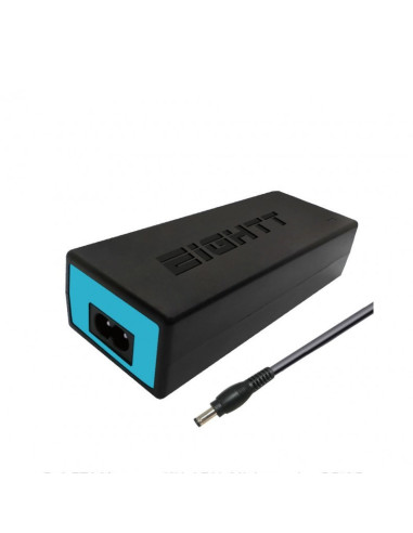 Eightt ETO90 adaptador e inversor de corriente Universal 90 W Negro