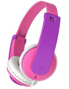 JVC HA-KD7 Auriculares Alámbrico Diadema Música Rosa, Púrpura