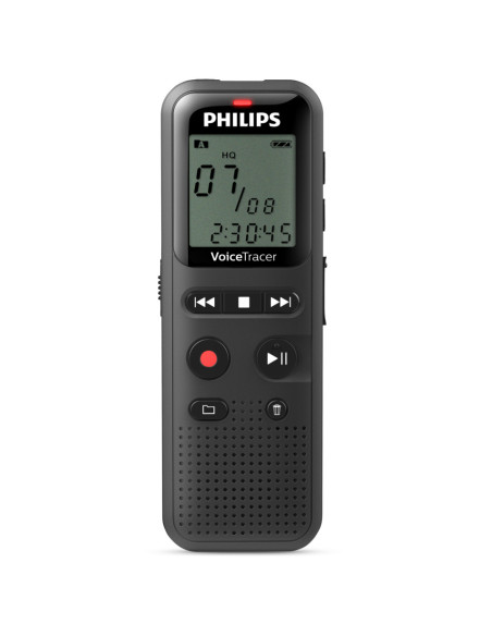 Philips VoiceTracer 8 kHz Negro