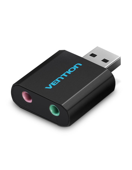 Vention Tarjeta de Sonido VAB-S17-B  2.1  Negro