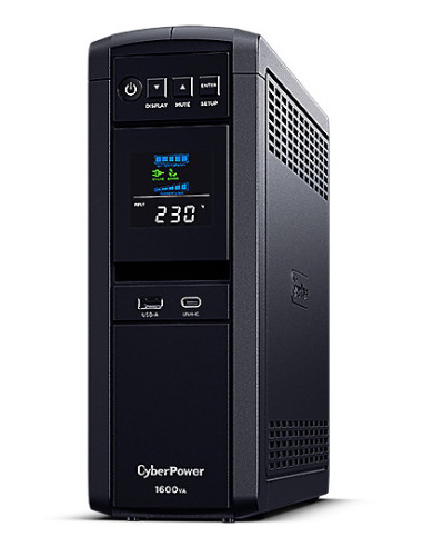 CyberPower CP1600EPFCLCD sistema de alimentación ininterrumpida (UPS) Línea interactiva 1,6 kVA 1000 W 6 salidas AC