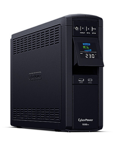 CyberPower CP1600EPFCLCD sistema de alimentación ininterrumpida (UPS) Línea interactiva 1,6 kVA 1000 W 6 salidas AC