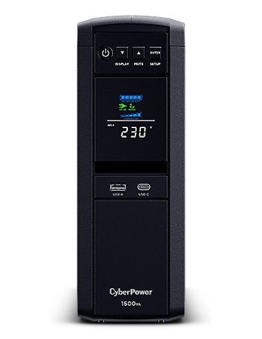 CyberPower CP1600EPFCLCD sistema de alimentación ininterrumpida (UPS) Línea interactiva 1,6 kVA 1000 W 6 salidas AC