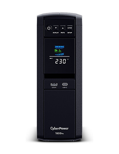 CyberPower CP1600EPFCLCD sistema de alimentación ininterrumpida (UPS) Línea interactiva 1,6 kVA 1000 W 6 salidas AC