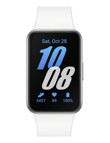 Samsung Galaxy Fit3 4,06 cm (1.6") AMOLED 40 mm Digital 256 x 402 Pixeles Pantalla táctil Plata