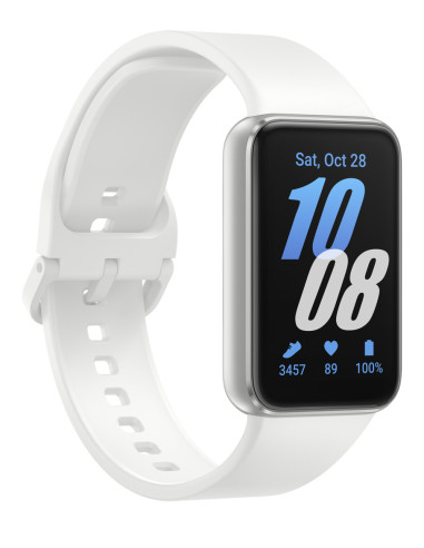 Samsung Galaxy Fit3 4,06 cm (1.6") AMOLED 40 mm Digital 256 x 402 Pixeles Pantalla táctil Plata