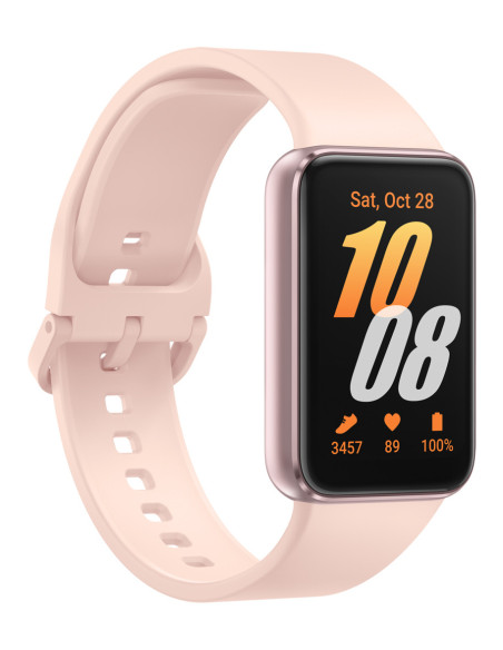 Samsung Galaxy Fit3 4,06 cm (1.6") AMOLED 40 mm Digital 256 x 402 Pixeles Pantalla táctil Oro rosado