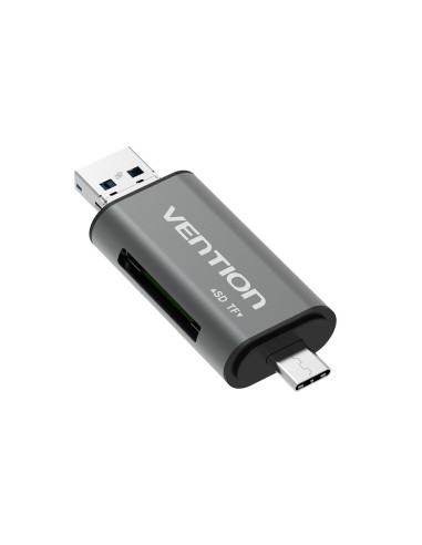 Vention Lector de Tarjetas Externo CCHH0  USB 3.0