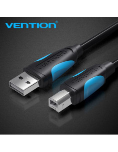 Vention Cable USB 2.0 Impresora VAS-A16-B100  USB Tipo-B Macho - USB Macho  3m  Negro 2