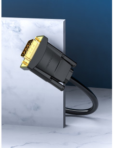 Vention Cable Conversor EABBG  DVI Macho - VGA Macho  1.5m  Negro 2