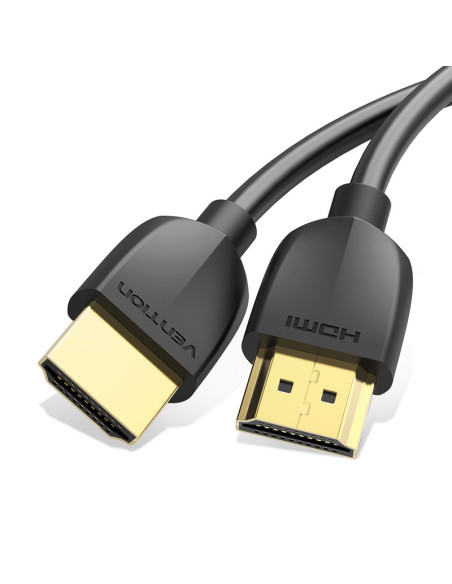 Vention Cable HDMI 2.0 4K Portatil AAIBF  HDMI Macho - HDMI Macho  1m  Negro