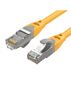 Vention Cable de Red RJ45 SFTP IBHYF Cat.6a  1m  Naranja