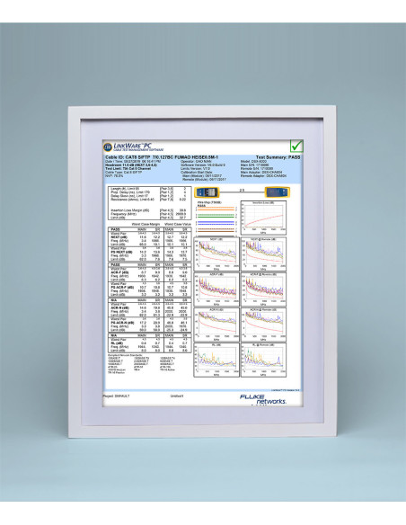 Vention Cable de Red RJ45 SFTP IKABD Cat.8  50cm  Negro