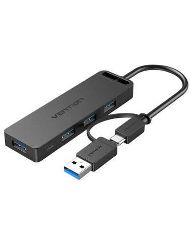 Vention Hub USB 3.0 y Tipo-C CHTBB  4xUSB