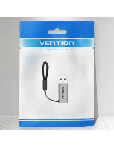 Vention Adaptador USB 3.0 CDPH0  USB Macho - USB Tipo-C Hembra