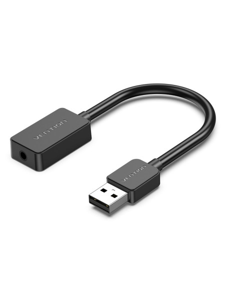 Vention Tarjeta de Sonido CDZB0  USB Macho - 2x Jack 3.5 Hembra