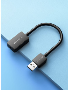 Vention Tarjeta de Sonido CDZB0  USB Macho - 2x Jack 3.5 Hembra 2