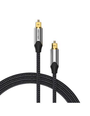 Vention Cable de Audio de Fibra óptica BAVHF  1m  Gris