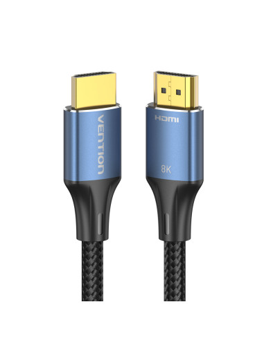 Vention Cable HDMI 2.1 8K ALGLF  HDMI Macho - HDMI Macho  1m  Azul