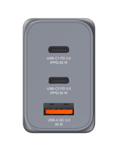 Verbatim GNC-65 Universal Negro, Gris Corriente alterna Carga rápida Interior 2