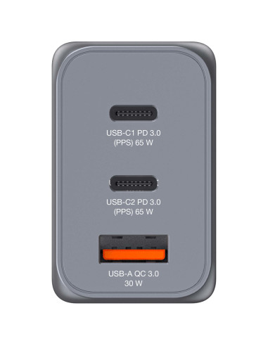 Verbatim GNC-65 Universal Negro, Gris Corriente alterna Carga rápida Interior