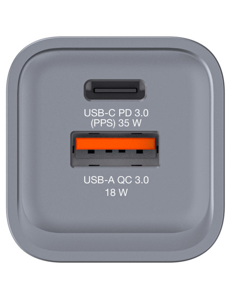 Verbatim GNC-35 Universal Negro, Gris Corriente alterna Carga rápida Interior