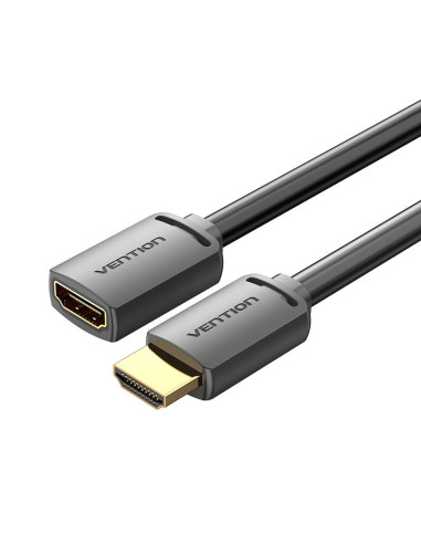 Vention Cable Alargador HDMI 4K AHCBH  HDMI Macho - HDMI Hembra  2m  Negro
