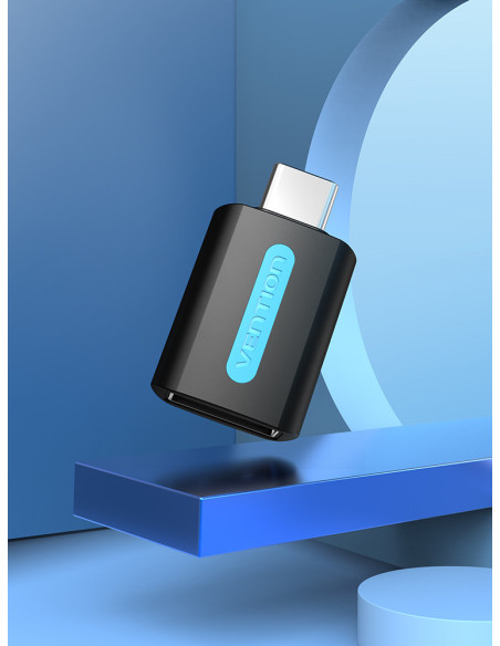 Vention Adaptador USB 3.0 CDTB0  USB Tipo-C Macho - USB Hembra