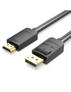 Vention Cable Conversor HADBH  Displayport Macho - HDMI Macho  2m  Negro