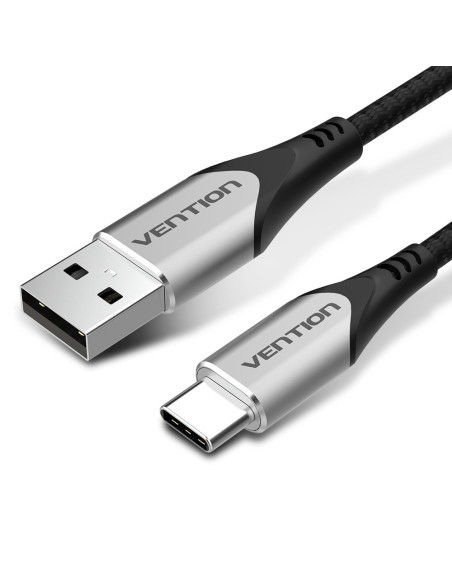 Vention Cable USB 2.0 Tipo-C CODHF  USB Macho - USB Tipo-C Macho  1m  Gris