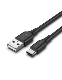 Vention Cable USB 2.0 3A CTHBG  USB Tipo-C Macho - USB Macho  1.5m  Negro