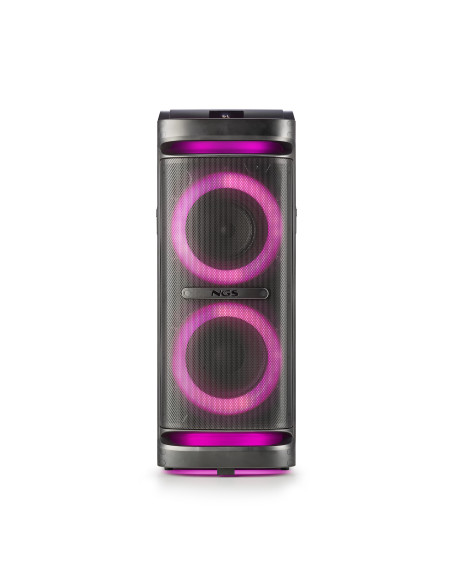 NGS WILD SPACE 2 Altavoz portátil estéreo Negro 400 W