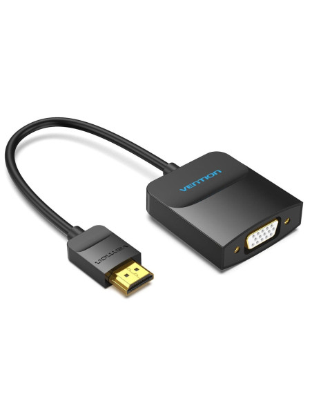 Vention Convertidor 42154  HDMI Macho a VGA Hembra  15cm  Negro