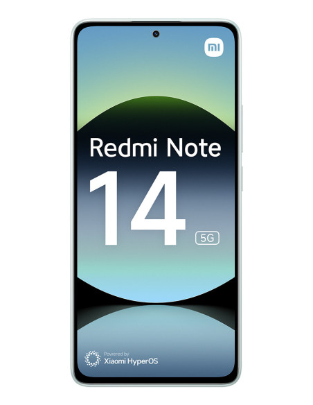 Xiaomi Redmi Note 14 5G 16,9 cm (6.67") Ranura híbrida Dual SIM USB Tipo C 8 GB 256 GB 5110 mAh Verde