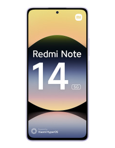 Xiaomi Redmi Note 14 5G 16,9 cm (6.67") Ranura híbrida Dual SIM USB Tipo C 8 GB 256 GB 5110 mAh Lavanda, Púrpura