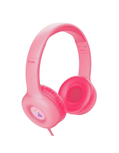 Trust Nouna Auriculares Alámbrico Diadema Llamadas Música Rosa
