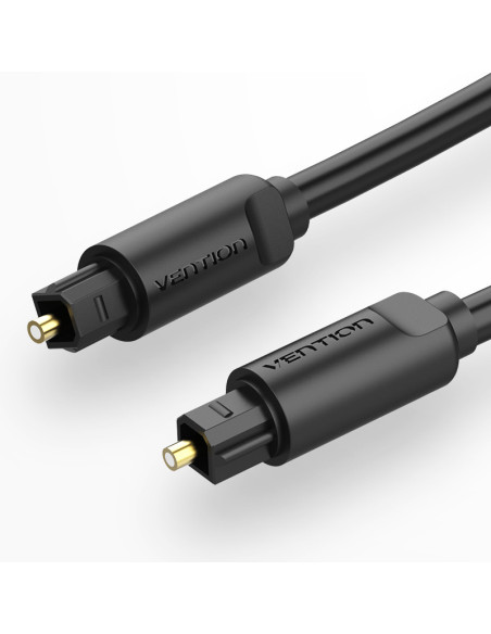 Vention Cable de Audio de Fibra óptica BAEBF  1m  Negro