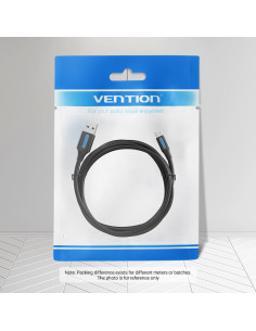 Vention Cable USB 2.0 COLBI  USB Macho - MicroUSB Macho  Hasta 60W  480Mbps  3m  Negro 2