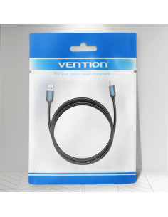 Vention Cable USB 2.0 Impresora COQBH  USB Tipo-B Macho - USB Macho  2m  Negro 2