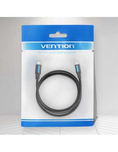 Vention Cable USB 2.0 Tipo-C COVBF  USB Tipo-C Macho - MicroUSB Macho  1m  Negro