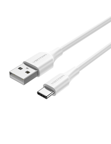 Vention Cable USB 2.0 3A CTHWG  USB Tipo-C Macho - USB Macho  1.5m  Blanco