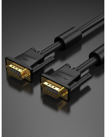 Vention Cable SVGA DAEBF  VGA Macho - VGA Macho  1m  Negro