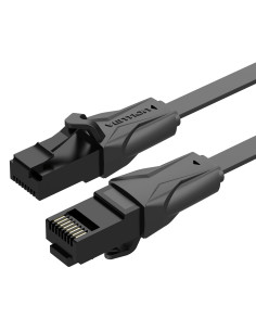 Vention Cable de Red RJ45 UTP IBABF Cat.6  1m  Negro