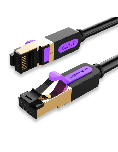 Vention Cable de Red RJ45 SFTP ICDBD Cat7  50cm  Negro
